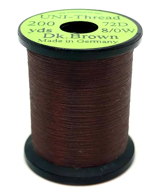 UNI Bindtråd  8/0 - Dark Brown 200y 