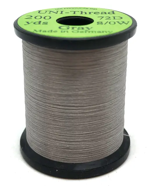 UNI Bindtråd  8/0 - Grey 200y 