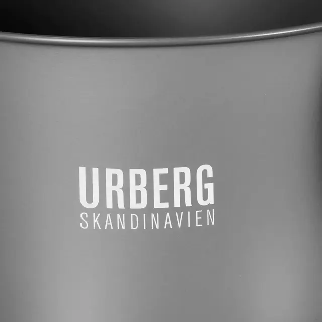 Urberg Rogen Campfire Pot Grey Rymlig aluminiumgryta 