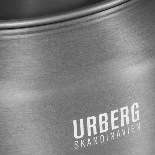 Urberg Rogen Coffee Kettle 1,2L Grey kaffekanna av aluminium 