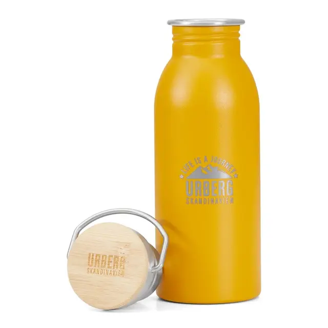 Urberg Single Wall 500ml Sunflower Perfekt för kalla eller varma drycker 