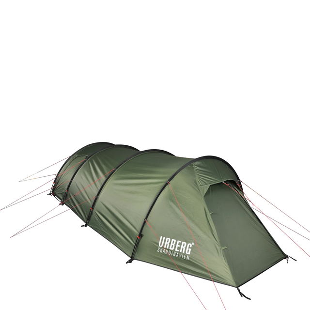 Urberg 4-Person Trekking Tunnel Tent G6 Kombu Green 