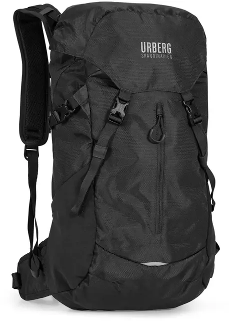 Urberg Murjek Backpack 28L Black Praktisk tursekk 