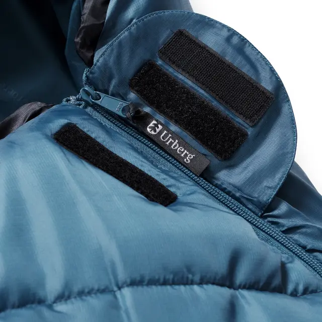 Urberg 3-Season Kid's Sleeping Bag G6 Mallard Blue 