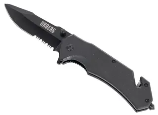 Urberg Folding Knife Black F&#228;llkniv med optimalt grepp