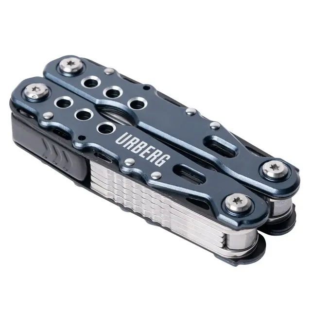 Urberg Multi Tool G2 Navy Kompakt multiverktyg med 14 verktyg 
