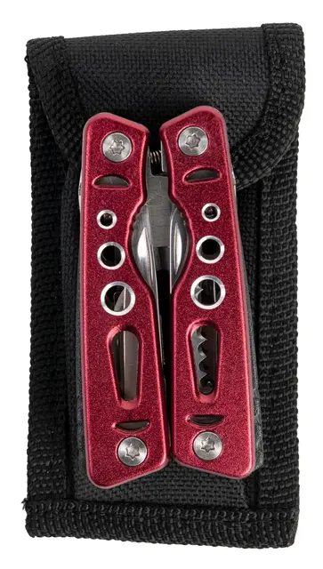 Urberg Multi Tool Small Red Kompakt multiverktyg med 12 verktyg 