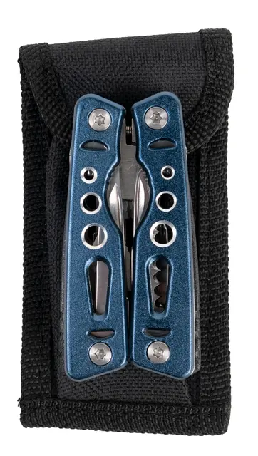Urberg Multi Tool Small Navy Kompakt multiverktyg med 12 verktyg 