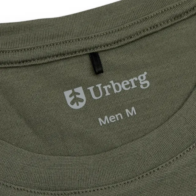 Urberg Merino Tee Men L Deep Lichen green 