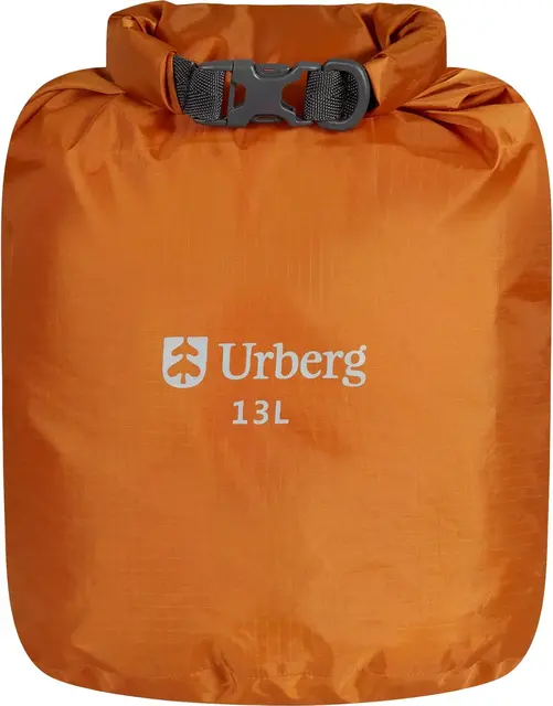 Urberg Dry Bag 13L Pumpkin Spice Slitesterk og vanntett pakkpose 