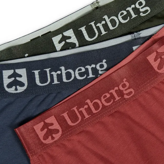 Urberg Bamboo Boxers 3-pack W S Tandori/Navy/Green 