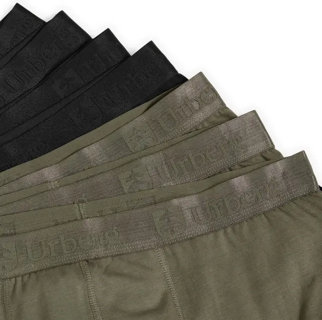 Urberg Bamboo Boxers 7-pack M L Black/Green 