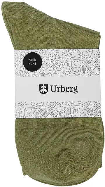 Urberg Every day Merino wool Sock  40-43 Kombu Green 