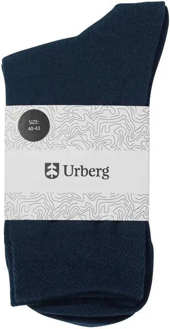 Urberg Every day Merino wool Sock 40-43 Midnight Navy 