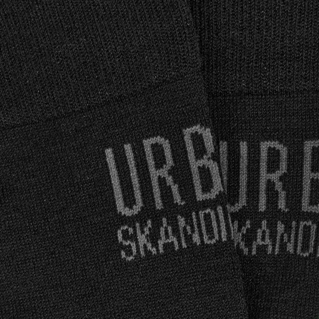 Urberg Hiking Wool Sock G2 36-39 Mjuka strumpor Black beauty 