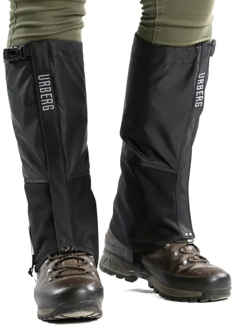 Urberg Outdoor Gaiters Black M/41-43 Damasker som skyddar skor och byxor 