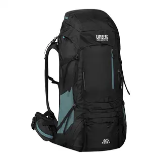 Urberg Rogen 3.0 65L Black Beauty Ryggsäck med enorma packmöjligheter