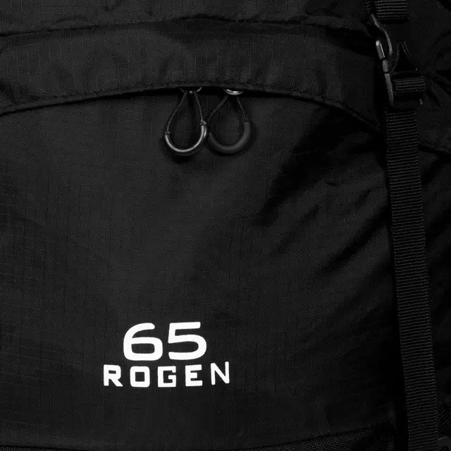 Urberg Rogen 3.0 65L Black Beauty Ryggsäck med enorma packmöjligheter 