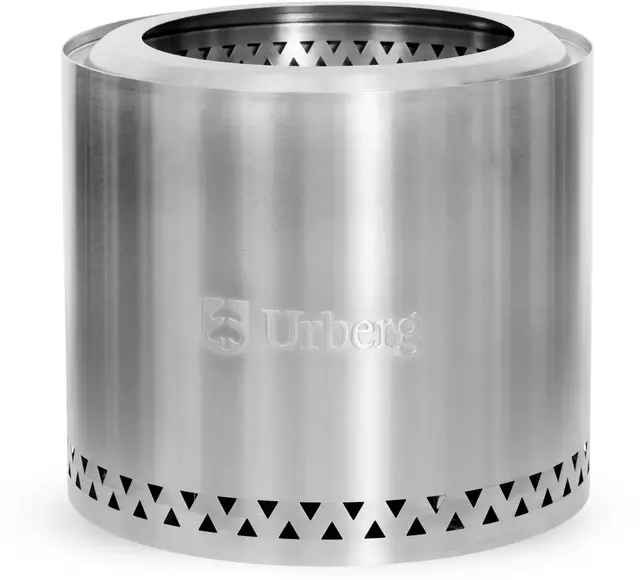 Urberg Rogen Bon Fire Stove Stainless Bålpanne i rustfritt stål 