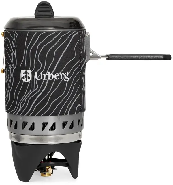 Urberg Rogen Power Stove 1 L Black Praktisk turkjøkken 
