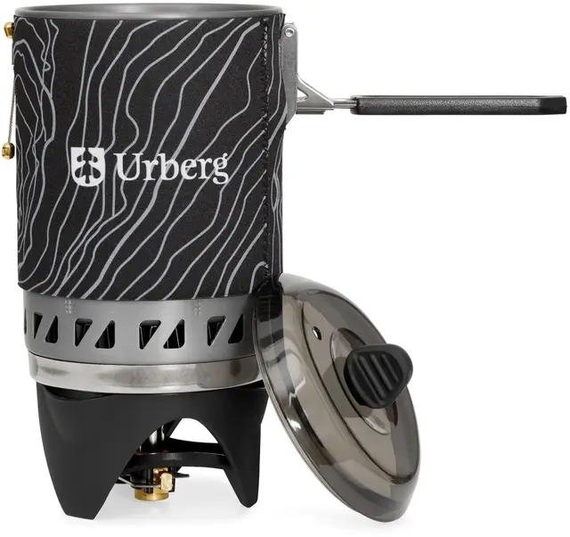 Urberg Rogen Power Stove 1 L Black Praktisk turkjøkken 