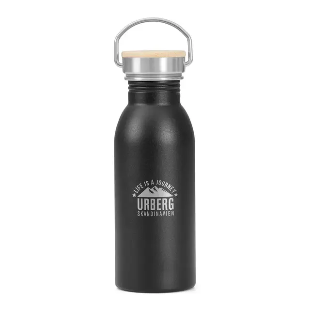 Urberg Single Wall 500ml Black Perfekt för kalla eller varma drycker 
