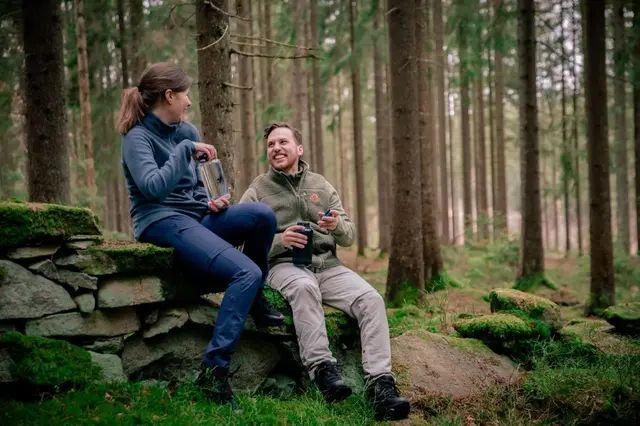 Urberg Brodalen ZipOff Hiking Pants M 44 Black Beauty 