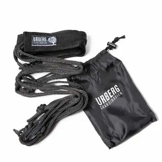 Urberg Hammock Hanging Kit Silver Skonsamt brett band f&#246;r h&#228;ngmattor