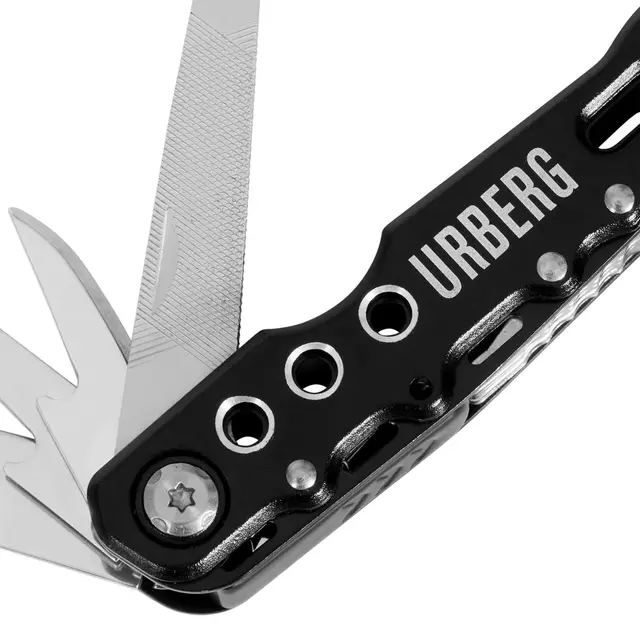 Urberg Multi Tool G2 Black Multiverktøy med 14 deler 