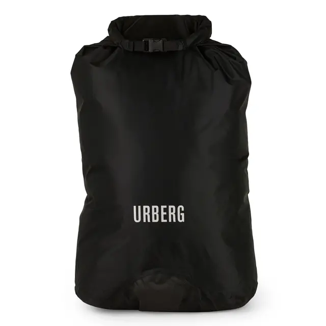 Urberg Pump Bag Jet Black Drybag Pump Bag med Roll-Topp 