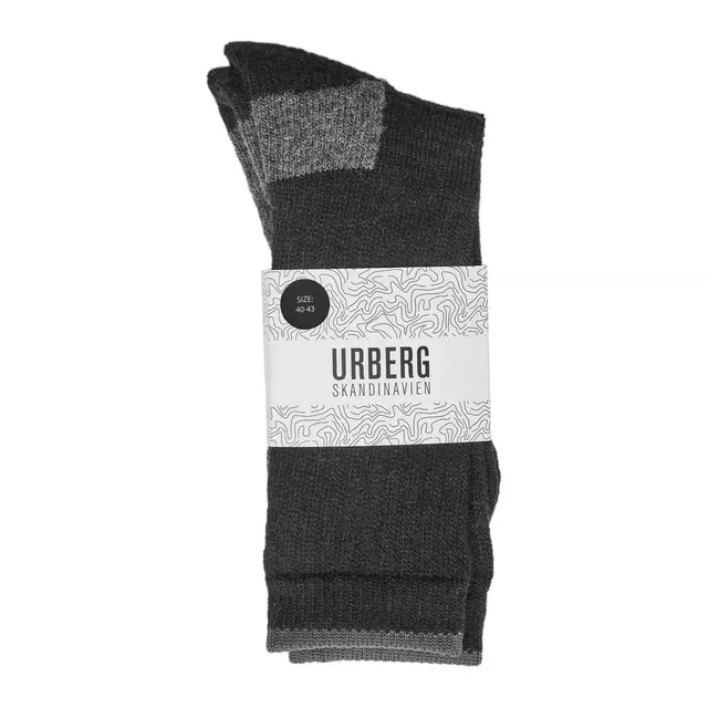 Urberg Trekking Merino Wool Black 36-39 Black Beauty 