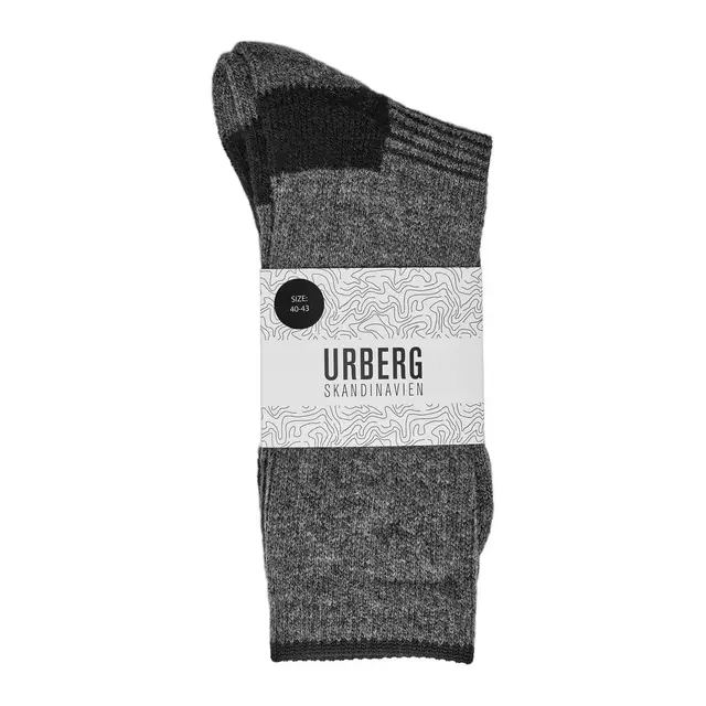 Urberg Trekking Merino Wool Black 36-39 Black Iris 
