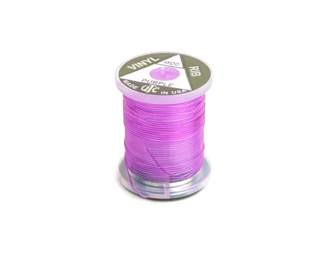 UTC Vinyl D Rib Midge Purple Nymfmaterial 