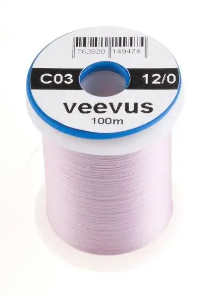 Veevus Bindtråd  12/0 - Lavender Blindtråd, tuff, lätt att dela 