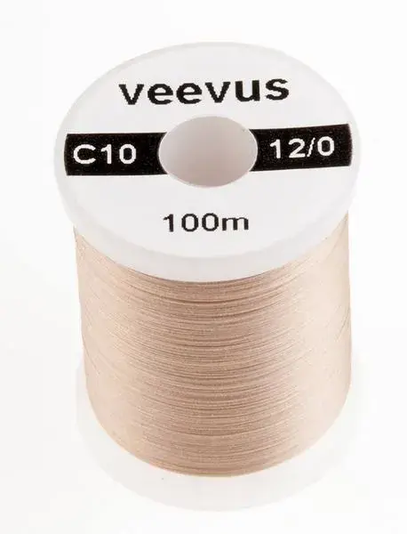 Veevus Bindtråd  12/0 - Pale Tan Blindtråd, tuff, lätt att dela 