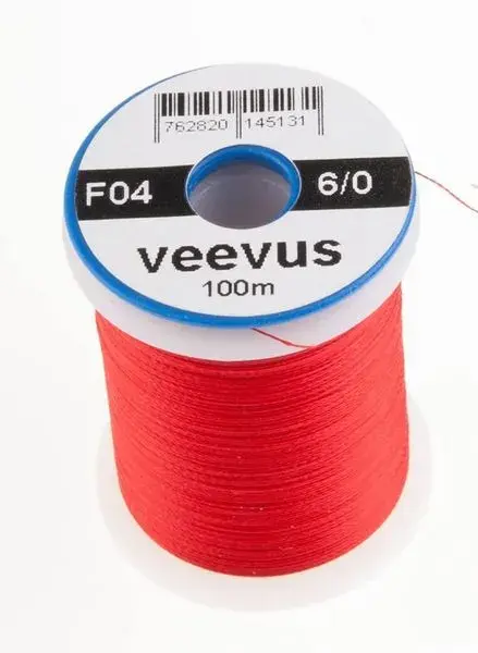 Veevus Bindtråd  6/0 - Red Blindtråd, tuff, lätt att dela 