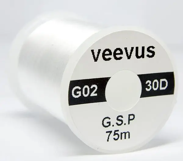 Veevus G.S.P Bindtråd  White 30D Robust gelspunnen polyeten 