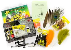 Veniard Starter Fly Tying Kit Fluebindesett med alt det nødvendige