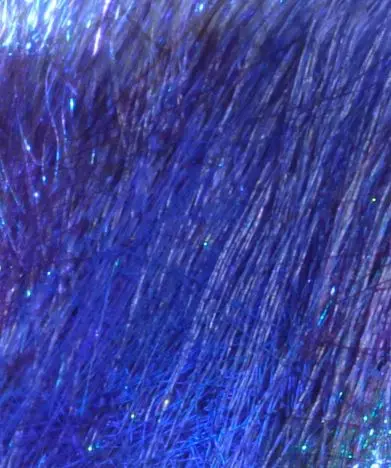 Veniard Fringe Wing Blue Magic Grymt vingmaterial med raka fibrer 