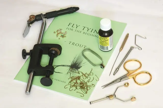 Veniard Premium Fly Tying Kit 100år Flugbindningsset anniversary edition 
