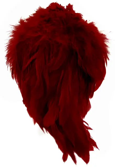 Veniard Schlappen - Red Scarlet Fantastiskt fint naturmaterial 