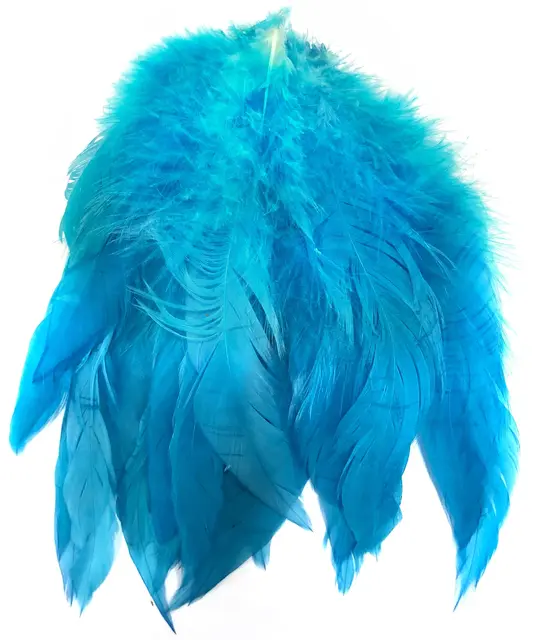 Veniard Schlappen - Teal Blue Fantastiskt fint naturmaterial 