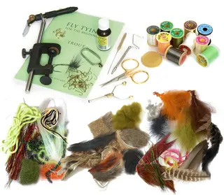 Veniard Premium Fly Tying Kit 100&#229;r Flugbindningsset anniversary edition