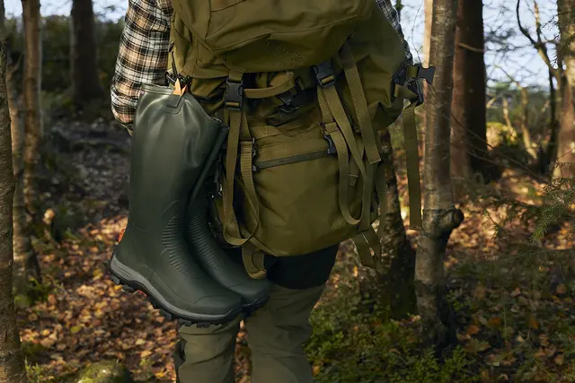 Viking Elk Hunter Light Grön 37 Lätt och packbar gummistövel 