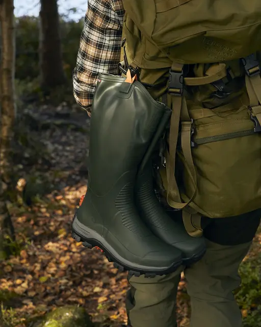 Viking Elk Hunter Light Grön 37 Lätt och packbar gummistövel 