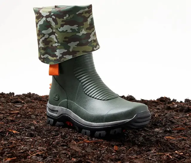 Viking Elk Hunter Light Grön 37 Lätt och packbar gummistövel 