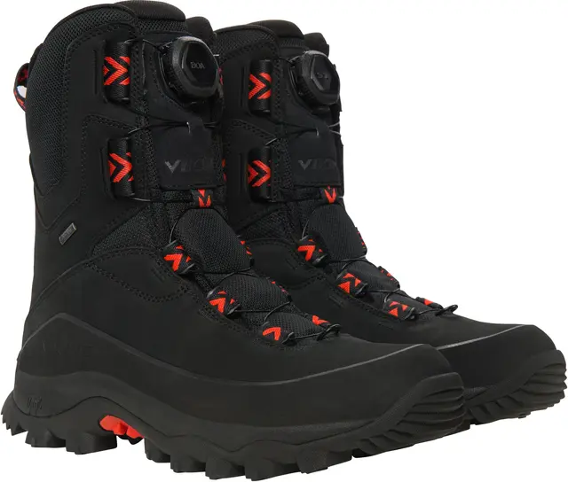 Viking Villrein High GTX BOA BlackRed 39 Hög jaktkänga med skön komfort 