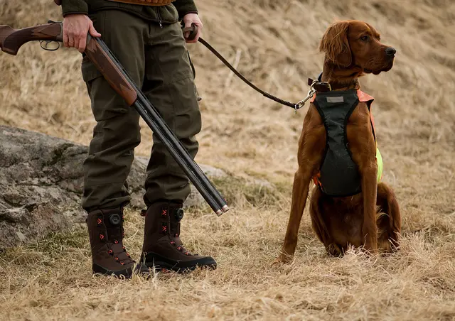 Viking Villrein High GTX BOA BlackRed 39 Hög jaktkänga med skön komfort 