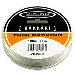 Vision Bäkkäri Backing 100m/20lbs White