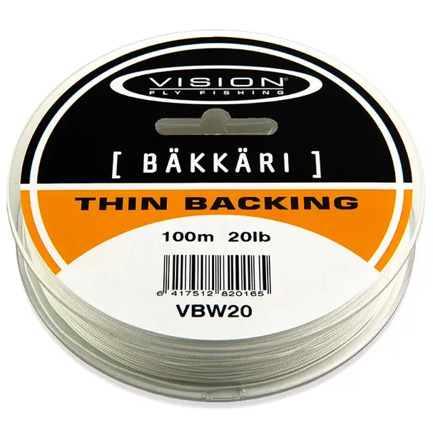 Vision Bäkkäri Backing 100m/20lbs White 